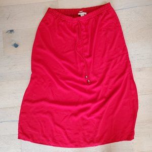 💥2/$30💥 Maxi skirt with side slit - like new